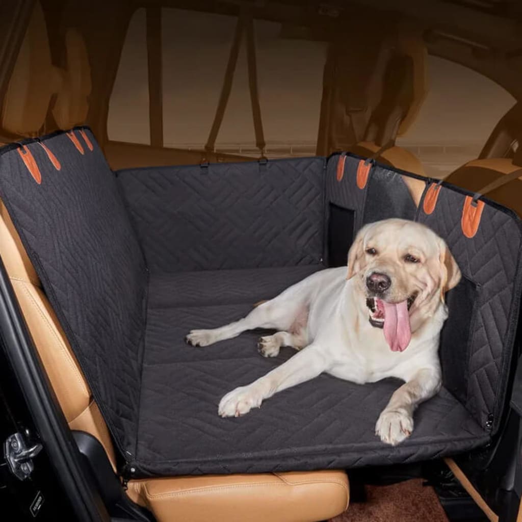 Hard Bottom Dog Car Seat Protector